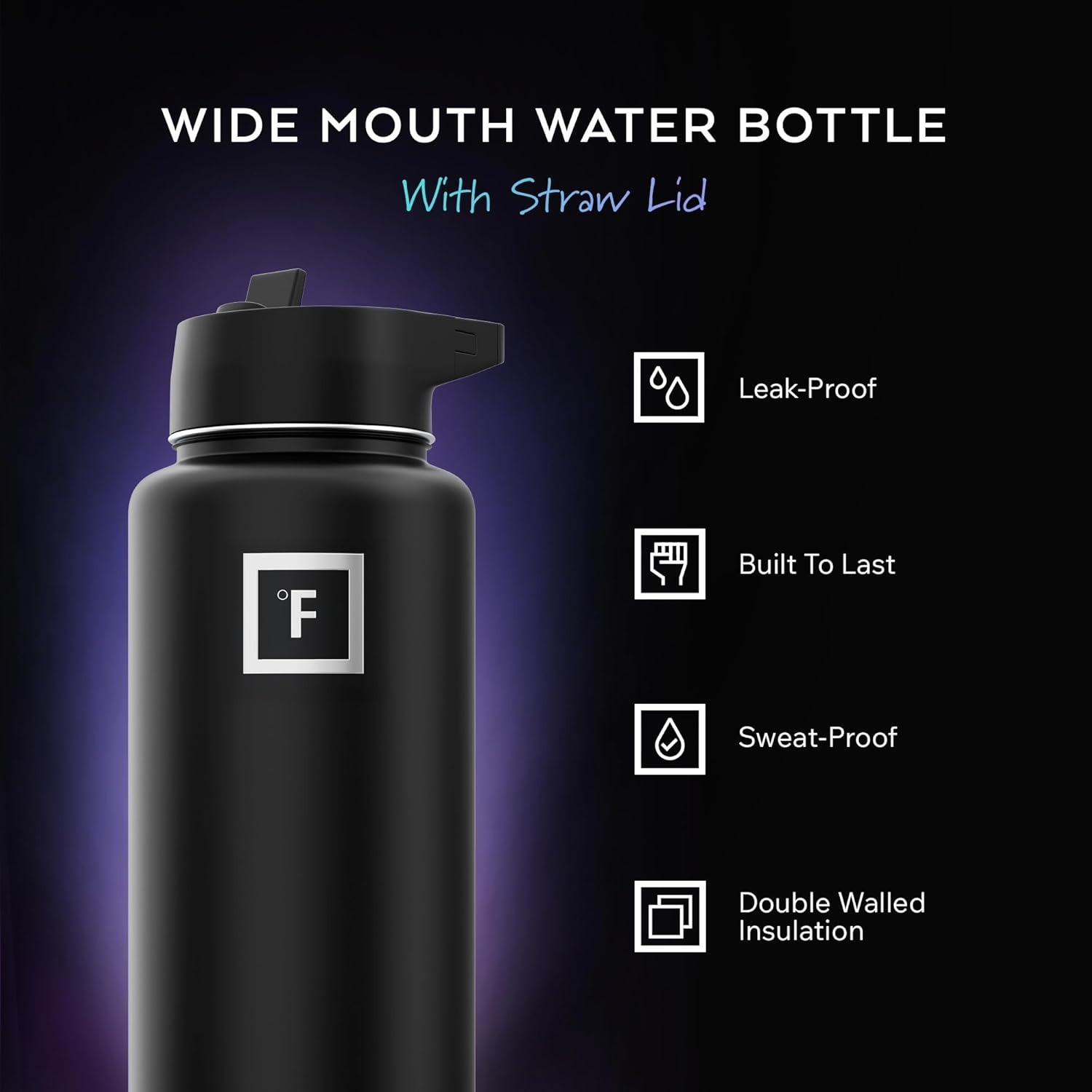 IRON °FLASK Camping & Hiking Hydration Flask IRON °FLASK Camping & Hiking Hydration Flask